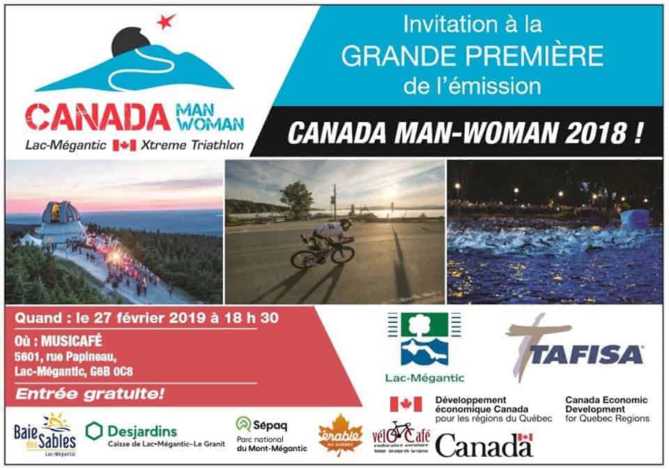 Grande Première de l'émission CANADA MAN / WOMAN 2018 TV Show Premiere