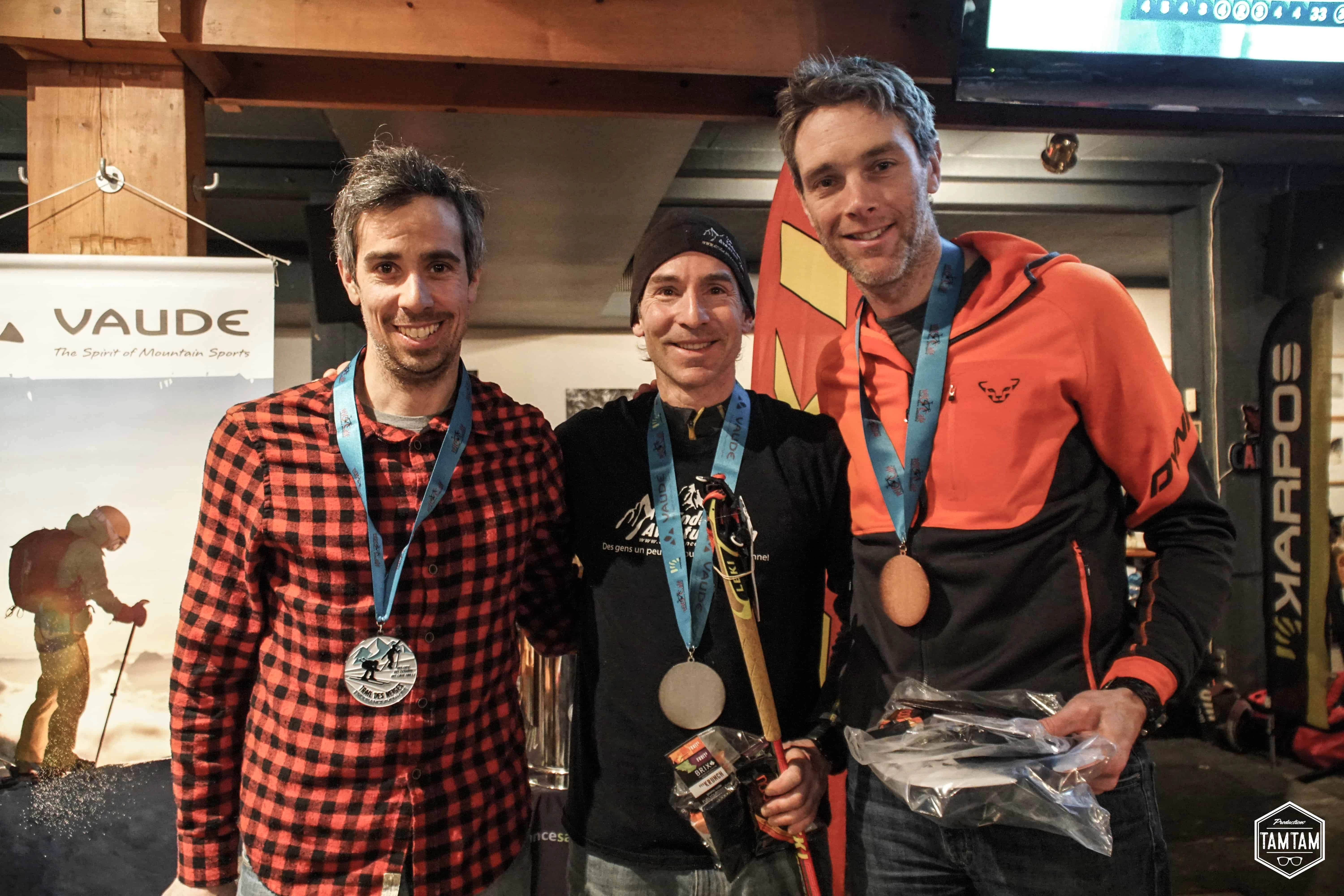 Podium et remise des prix
